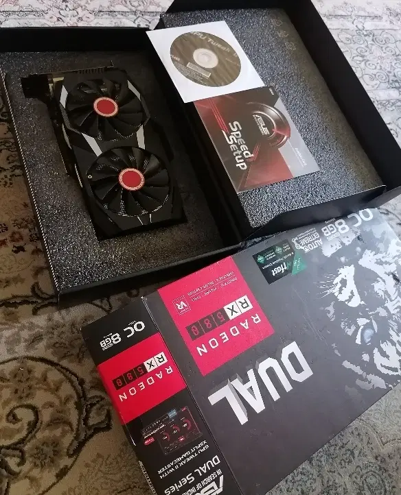 rx580 asus dual x2|قطعات و لوازم جانبی رایانه|تهران, هروی|دیوار
