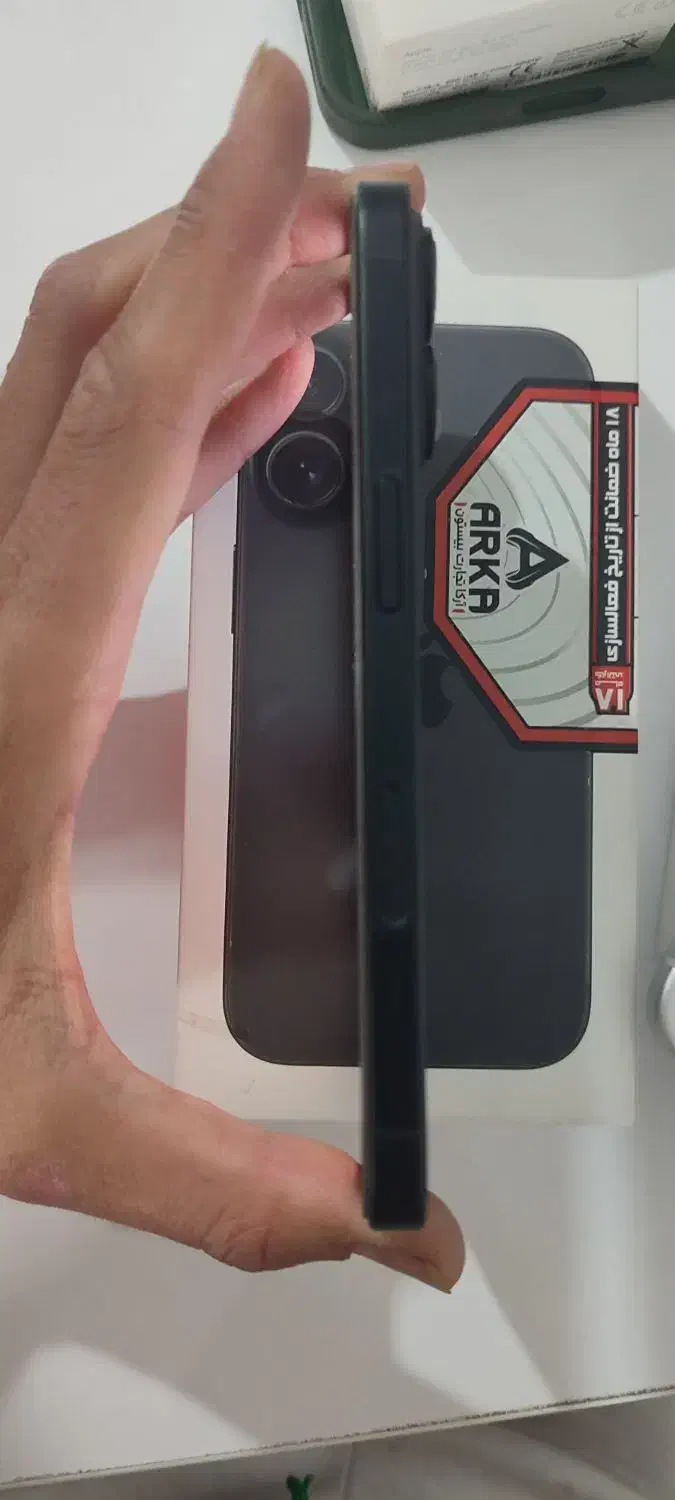 آیفون 16 نرمال مشکی|موبایل|کرمان, |دیوار