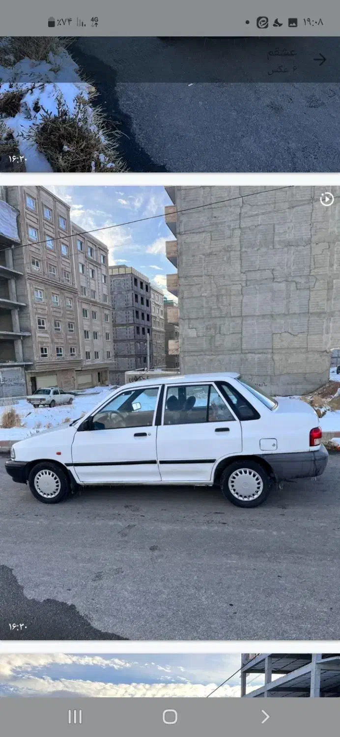 پراید سفید|خودرو سواری و وانت|تبریز, |دیوار