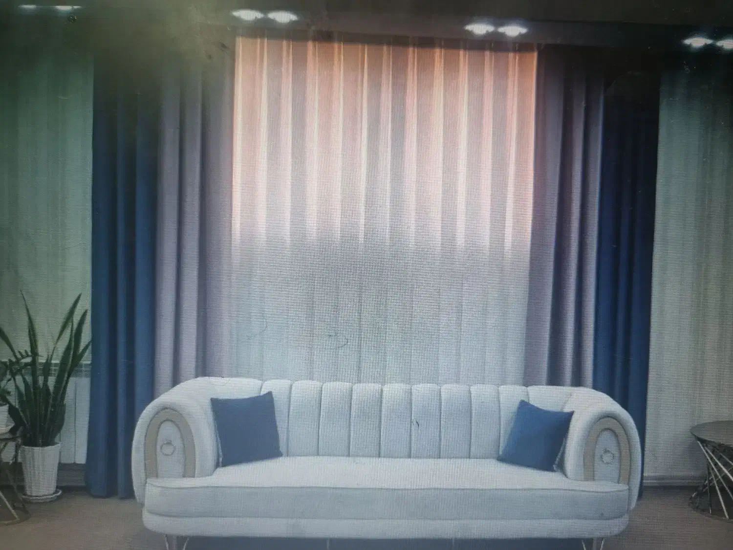 فروش پرده در حد نو|پرده، رانر، رومیزی|جهرم, |دیوار