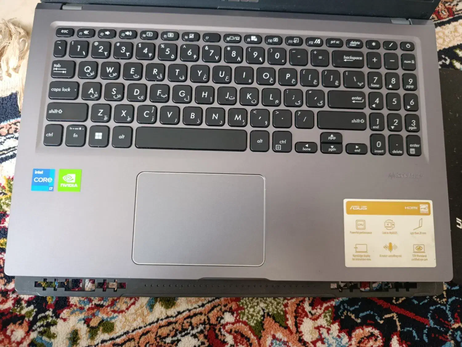 لپ تاپ asus در حد آک|رایانه همراه|فولادشهر, B4|دیوار