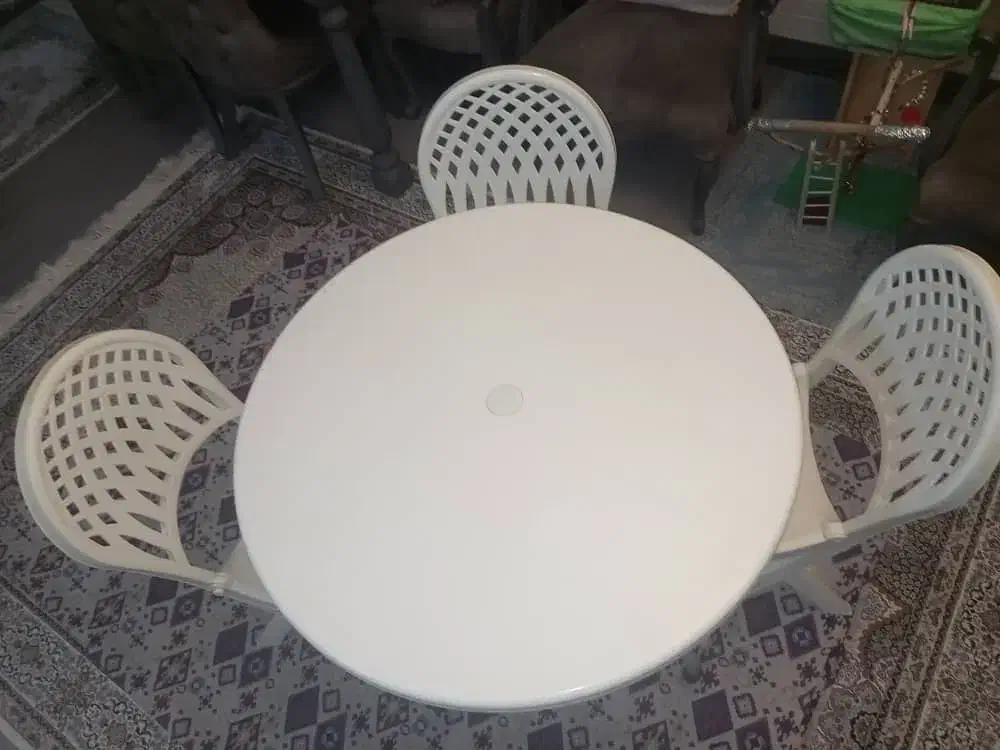 میز ناهارخوری ۳نفره|میز و صندلی غذاخوری|بندر انزلی, کوی آزادگان|دیوار