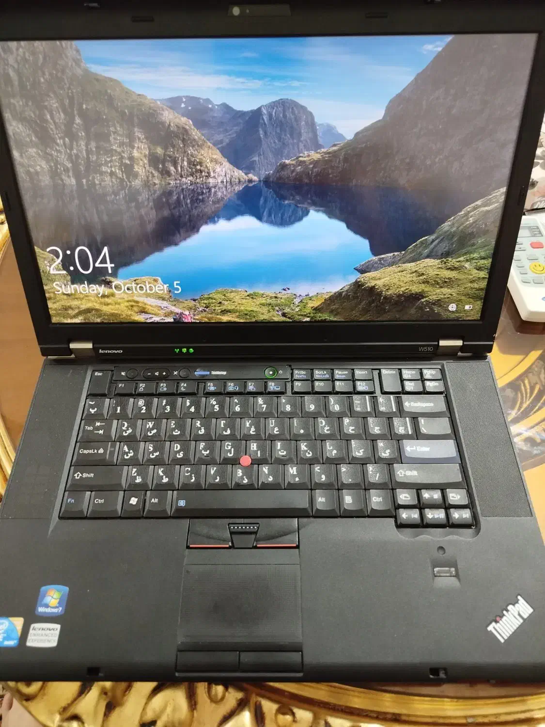 لپ تاپ لنوو Lenovo Thinkpad W510|رایانه همراه|اهواز, کوی نفت|دیوار