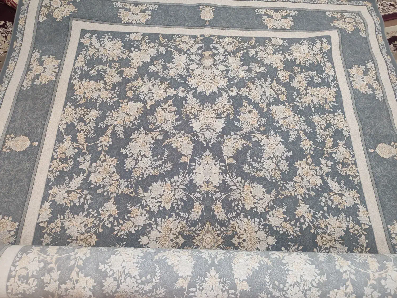 یک جفت فرش۹ متری نو بدون استفاده درجه یک ۱۲۰۰ شانه|فرش|برازجان, |دیوار