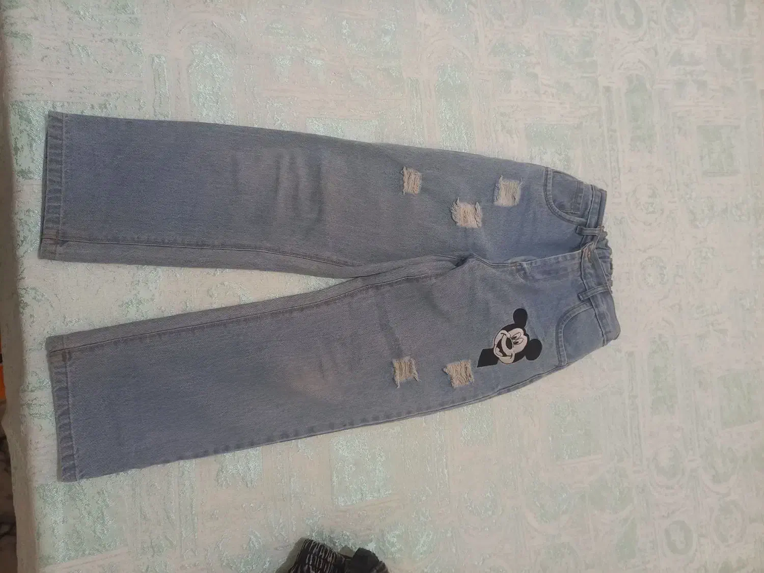 دوعدد شلوار دخترانه|لباس|هشتگرد, فشند|دیوار