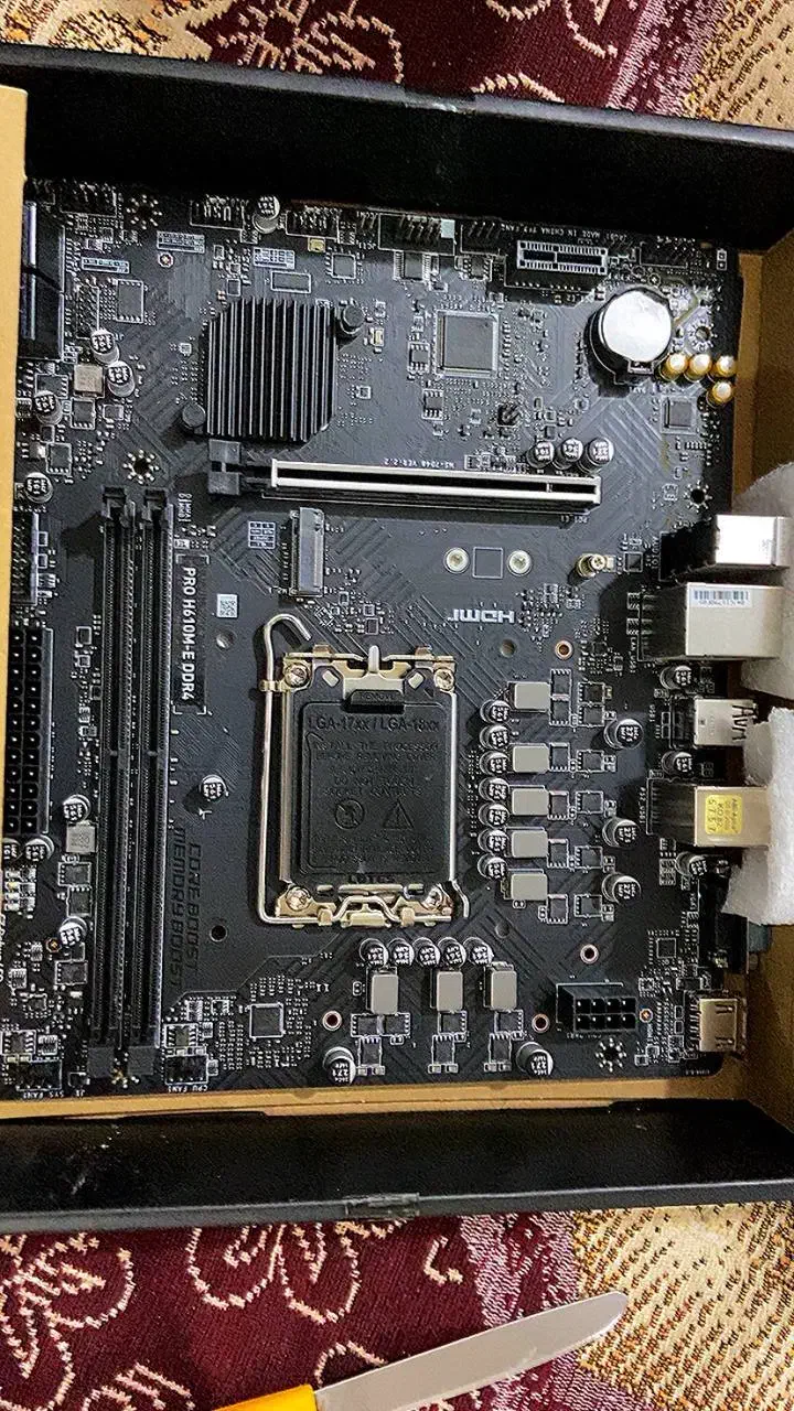 مادربرد H610 M-E PRO DDR4|قطعات و لوازم جانبی رایانه|خرمآباد, |دیوار