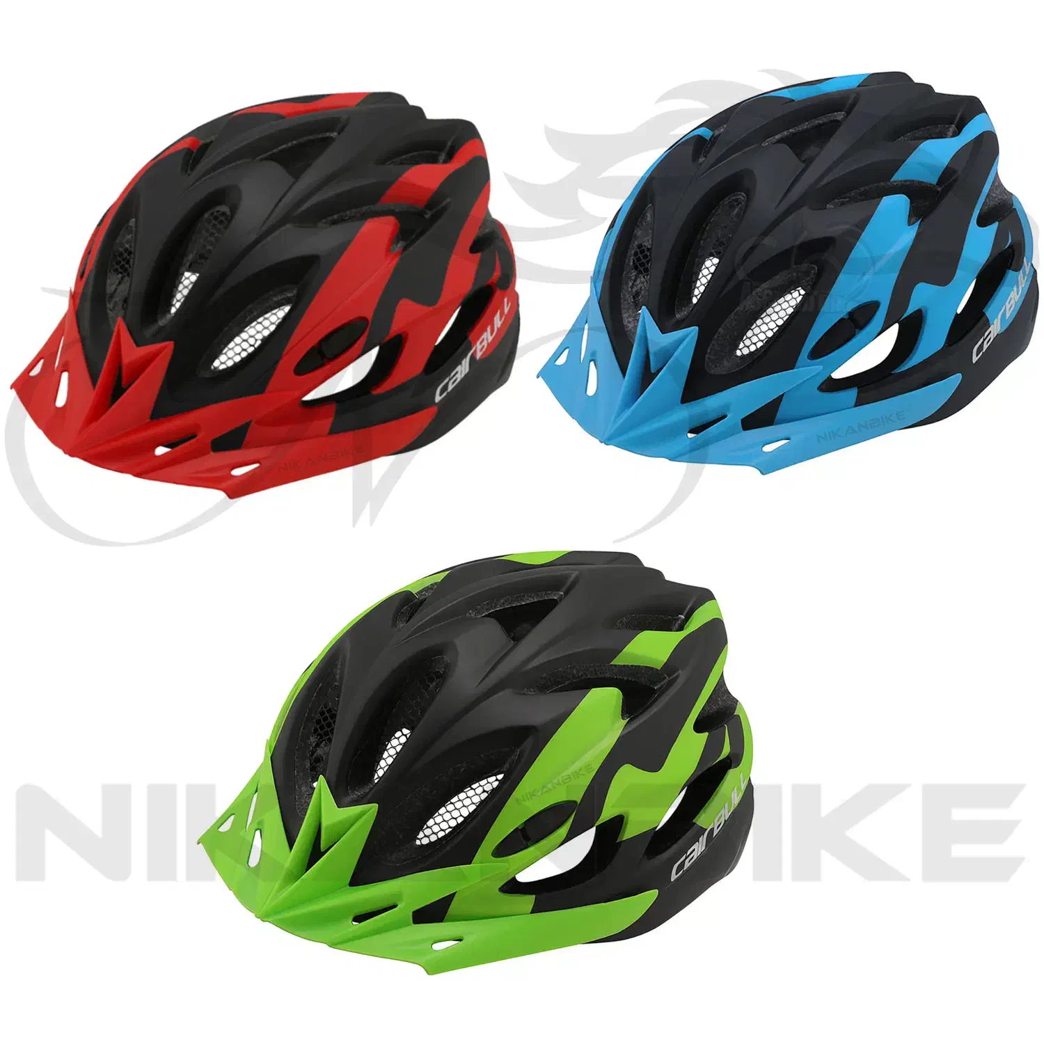 کلاه دوچرخه CAIRBULL مدل CB-27 چراغ دار|دوچرخه، اسکیت، اسکوتر|تبریز, |دیوار