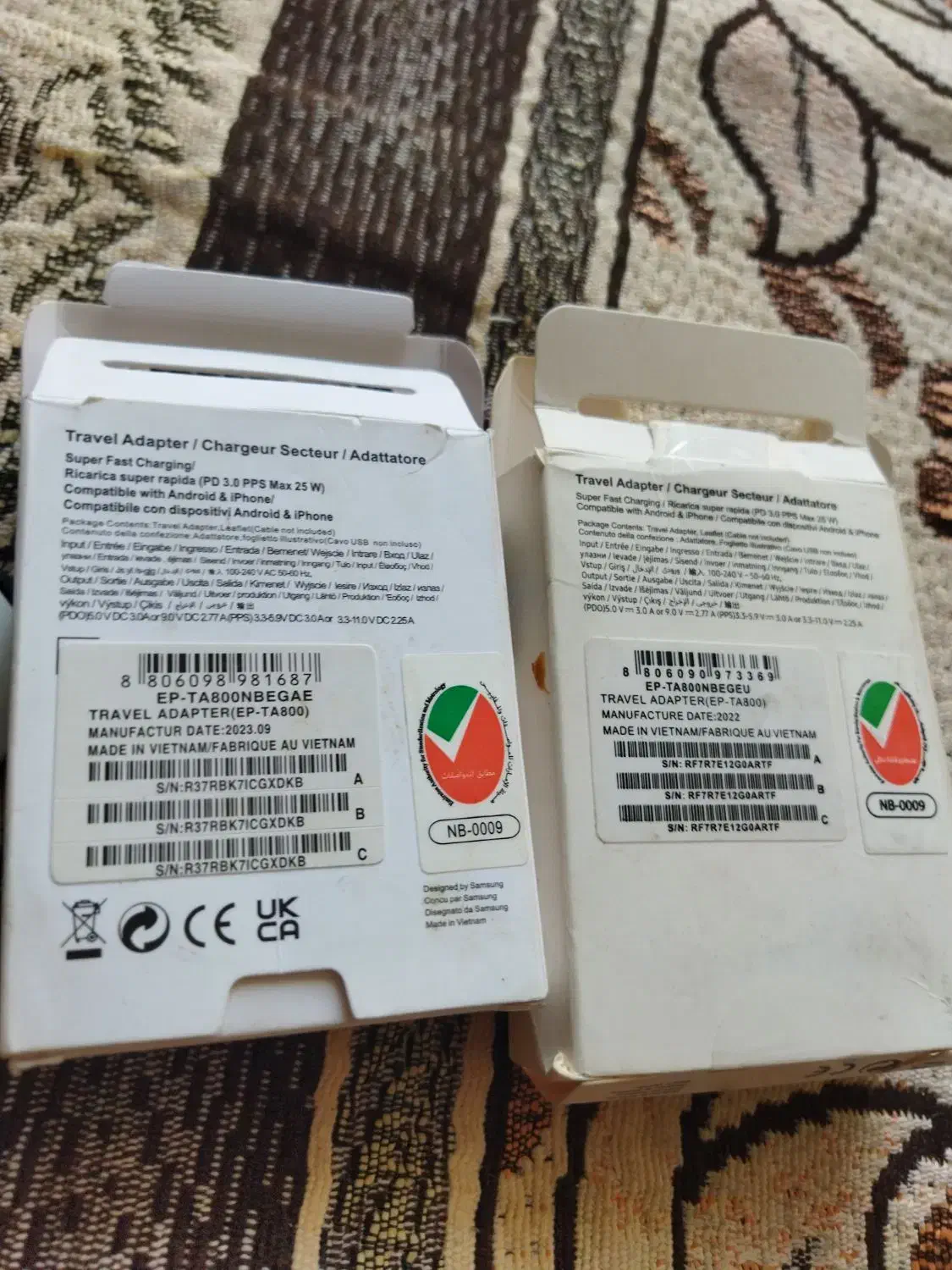 شارژر ۲۵وات سامسونگ|لوازم جانبی موبایل و تبلت|خرمآباد, |دیوار