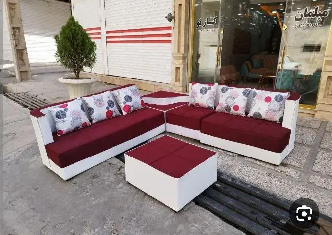 مبل راحتی  ال /پارچه های با کیفـیت- رنگ های جذاب|مبلمان خانگی و میز عسلی|تهران, شهرک شریفی|دیوار