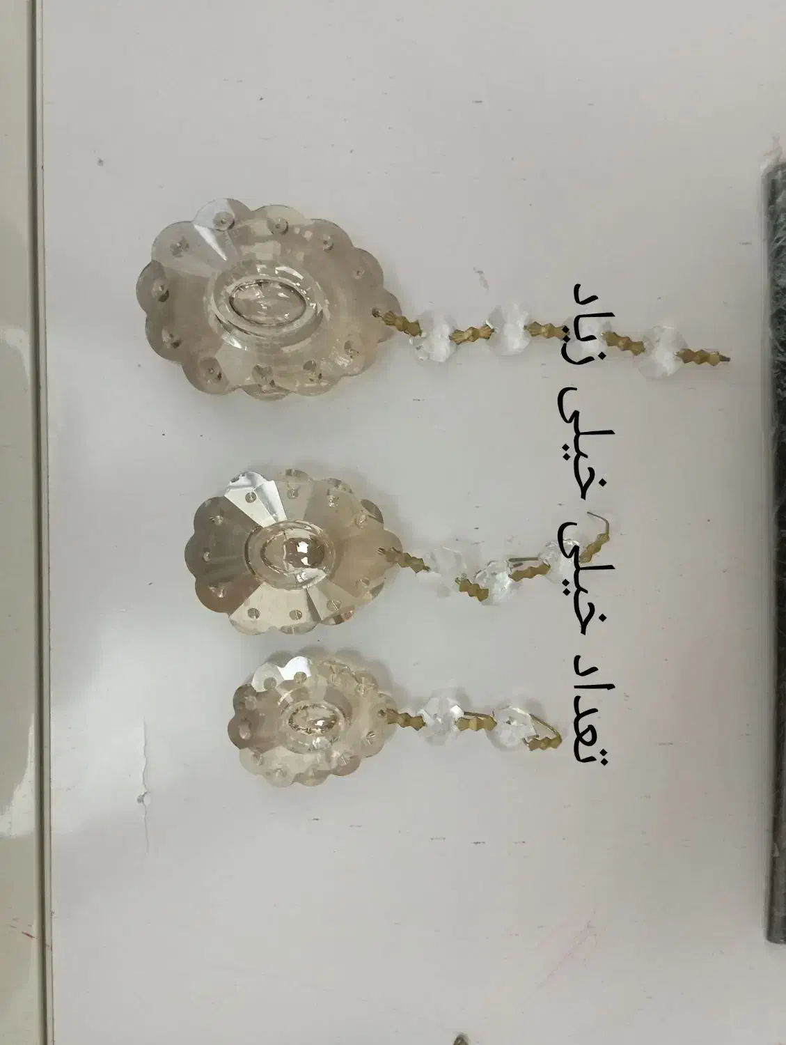 اویز کریستالی لوستر|لوستر و چراغ آویز|تهران, بهارستان|دیوار