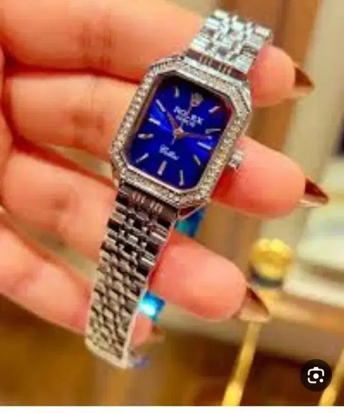 ساعت رولکس زنانه مستطیل جدیدکادوی|ساعت|کرمانشاه, |دیوار