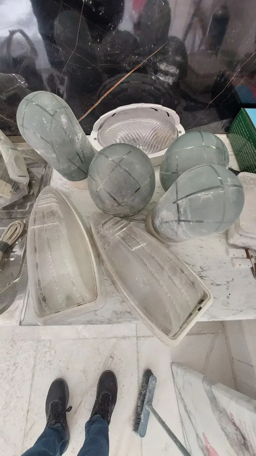 ۷عدد روشنایی سرویس|لامپ و چراغ|مشهد, ولیعصر (شهرک غرب)|دیوار