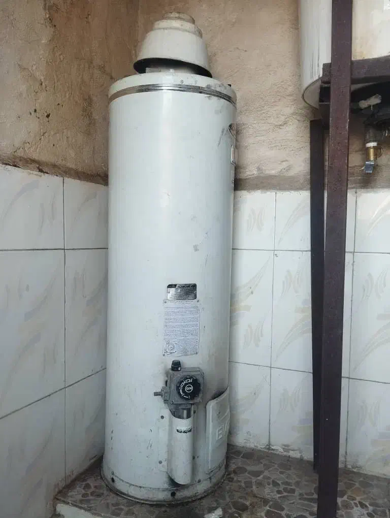آب گرمکن گازی ۵۵لیتری|آبگرمکن، پکیج، شوفاژ|عنبرآباد, |دیوار