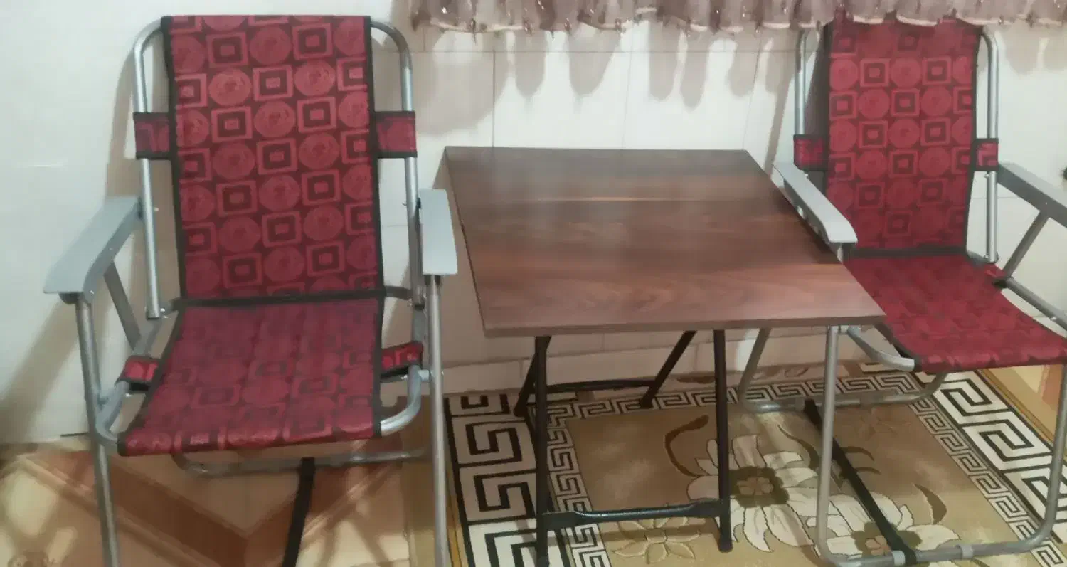 صندلی مسافرتی|میز و صندلی غذاخوری|محمدیه-قزوین, |دیوار