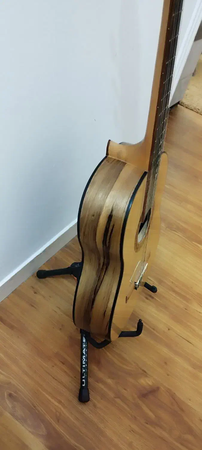 گیتار benberg و پایه ultimate|گیتار، بیس، امپلیفایر|رشت, دیلمان|دیوار