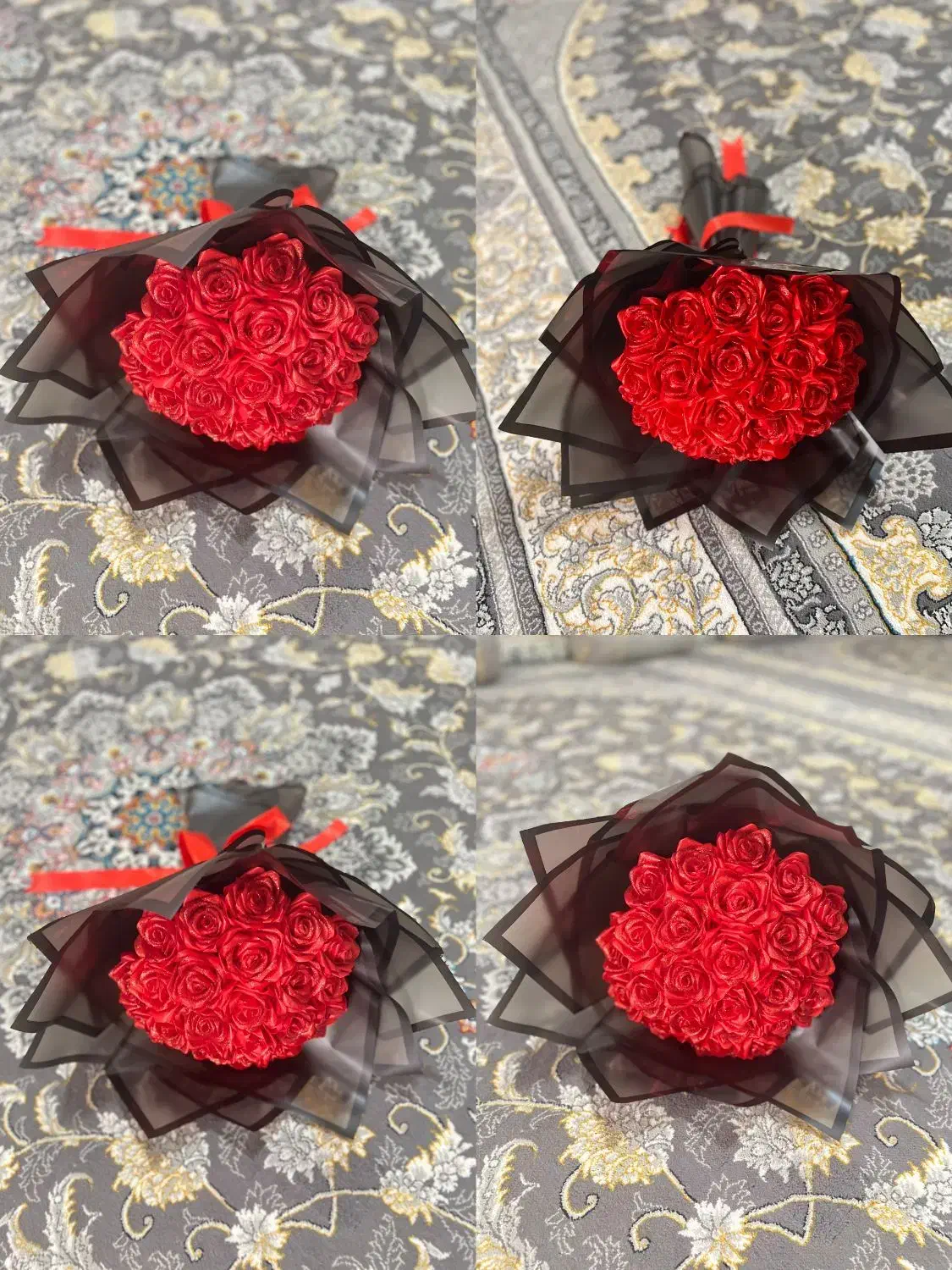 رز .|گل مصنوعی|دهدشت, |دیوار