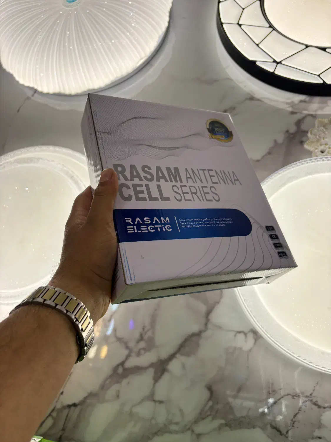 آنتن رومیزی تقویت دار گارنتی دار|تلویزیون و پروژکتور|کرمان, |دیوار