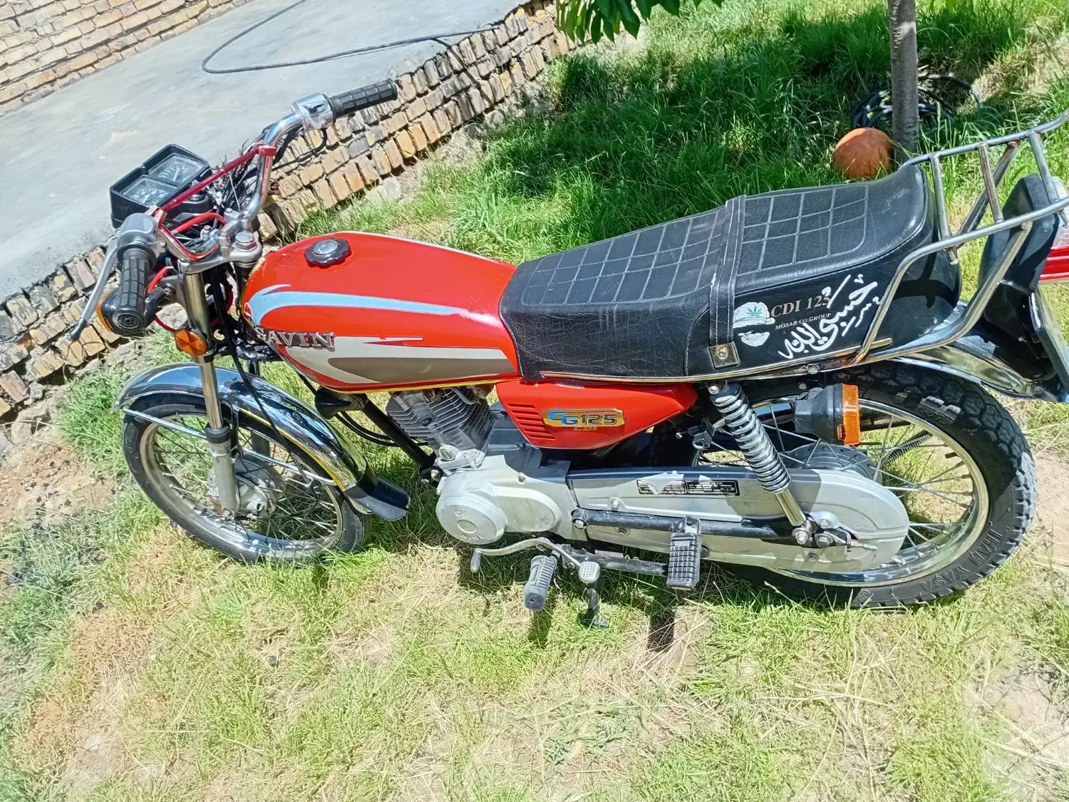 موتور 125نامی  86مدارک کامل|موتورسیکلت|زنجان, |دیوار