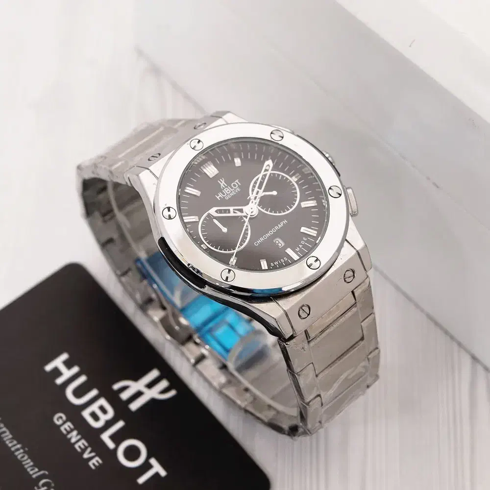 هابلوت مردانه طرح ۳ موتور بند استیل|ساعت|تهران, سلسبیل جنوبی|دیوار