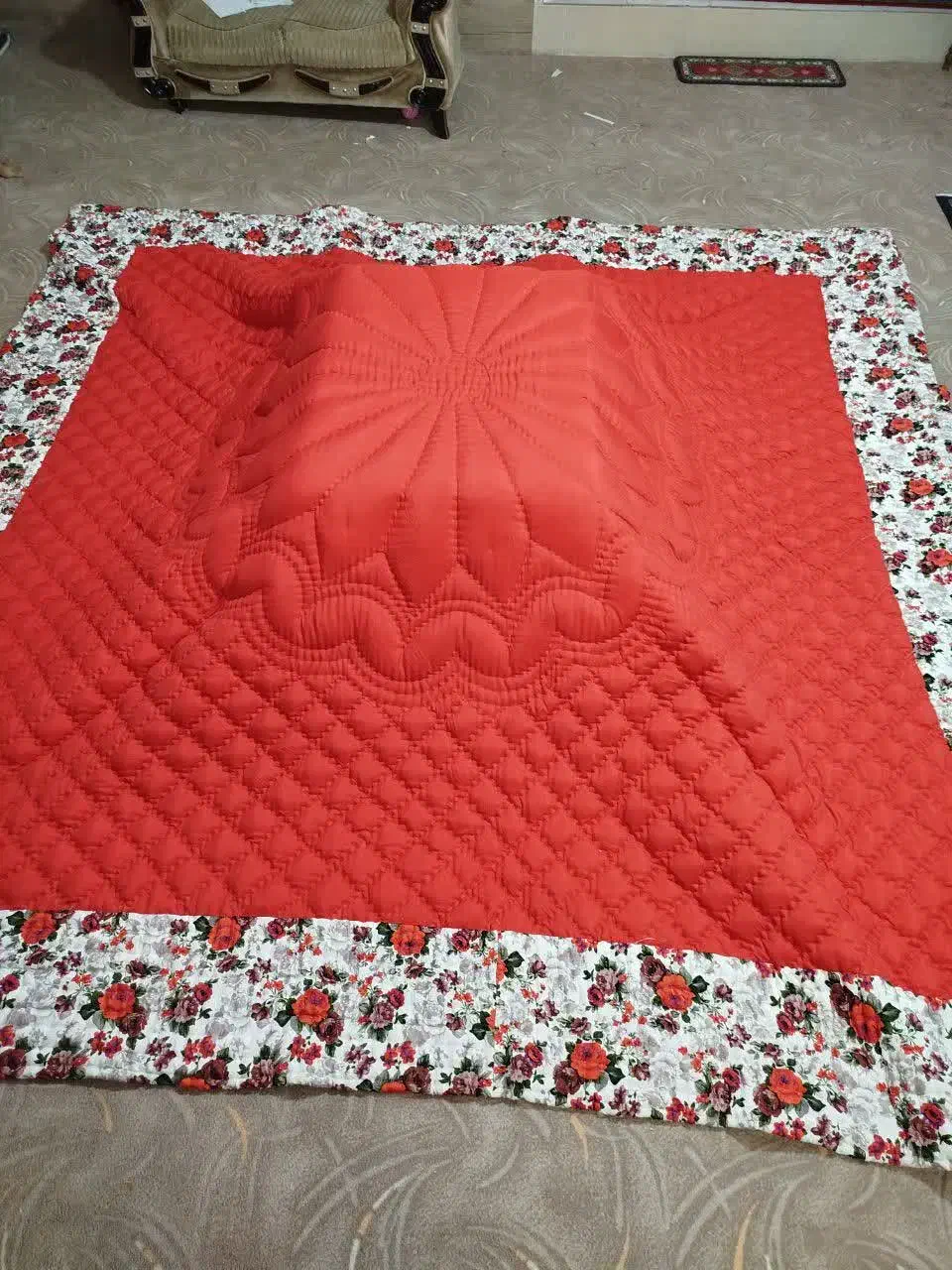 لحاف کرسی|رختخواب، بالش، پتو|زنجان, |دیوار