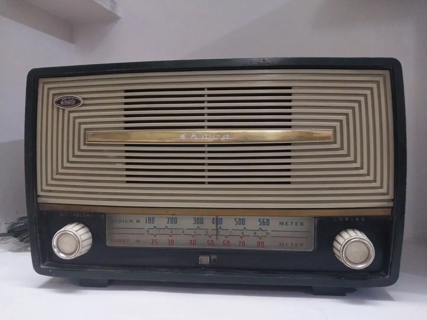 رادیو لامپی قدیمی sharp|سیستم صوتی خانگی|اصفهان, تیران|دیوار