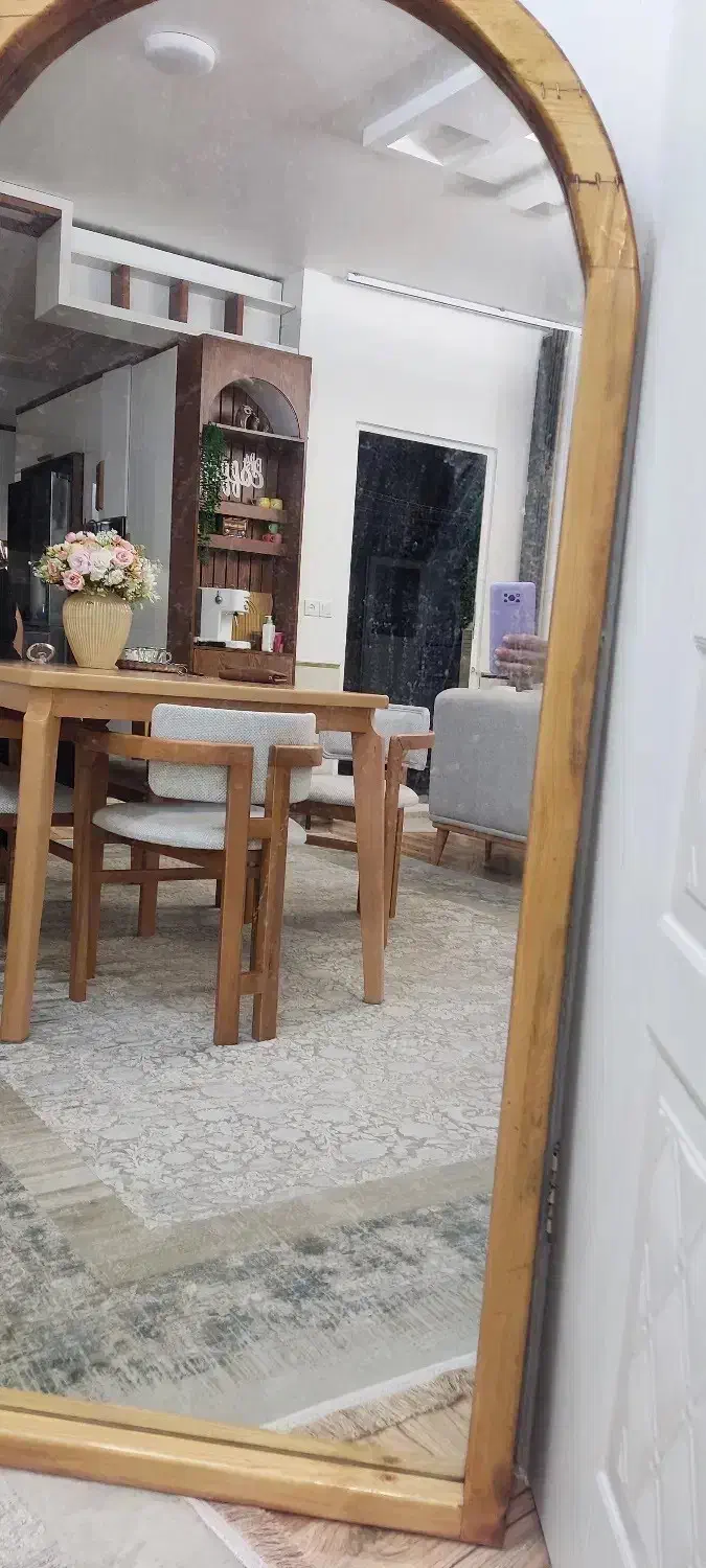 آینه قدی با چاپ روس سایز کوچک 150*60|آینه|قم, علی آباد سعدگان|دیوار