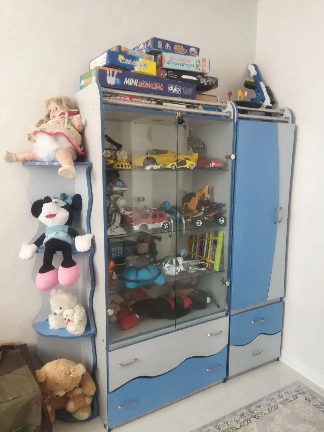 تخت وکمد کودک|تخت و سرویس خواب|سبزوار, امیر کبیر|دیوار