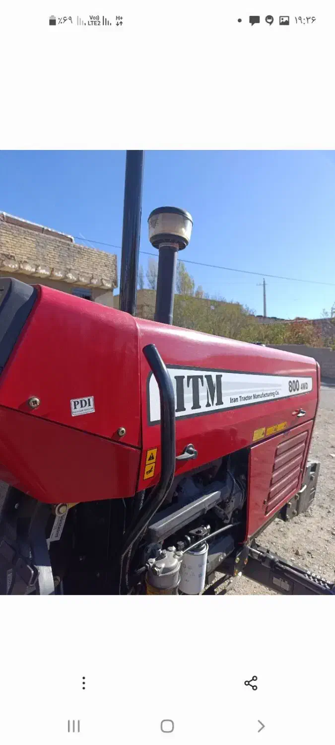 تراکتور ۸۰۰مدل ۱۴۰۱|خودرو سنگین|شاهین دژ, |دیوار