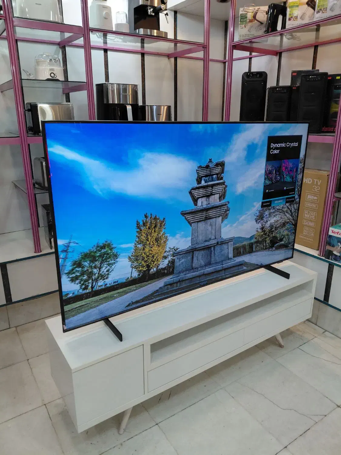 ال ای دی ۶۵ اینچ سامسونگ آکبند مدل DU8000|تلویزیون و پروژکتور|شاهین‌شهر, حافظ شمالی|دیوار