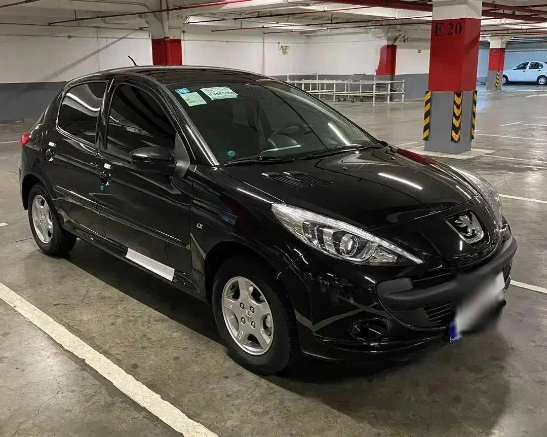 207 1400 پانا مشکی فول فرمان برقی|خودرو سواری و وانت|قزوین, |دیوار