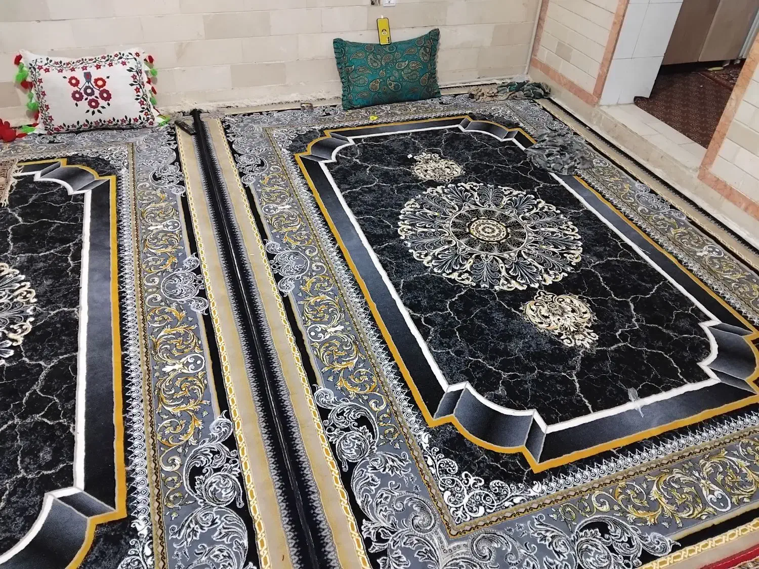 فرش ۹متری جفت طرح جدید|فرش|فشاپویه, |دیوار