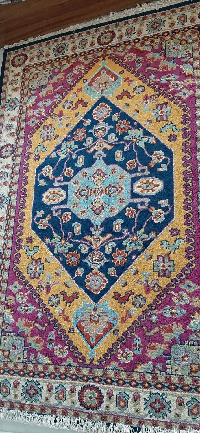 فرش طرح دستبافت شیک|فرش|اصفهان, بهارستان|دیوار