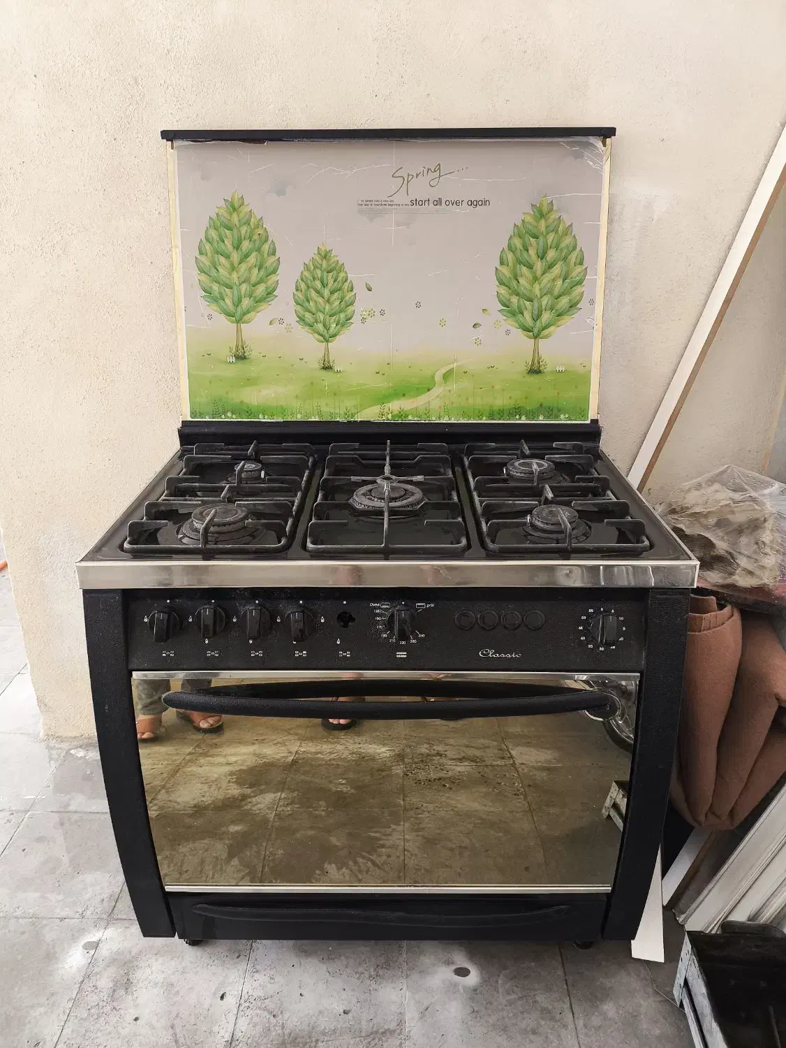 اجاق گاز فر دار ، دست دوم در حد نو|اجاق گاز و لوازم برقی پخت‌وپز|کازرون, |دیوار