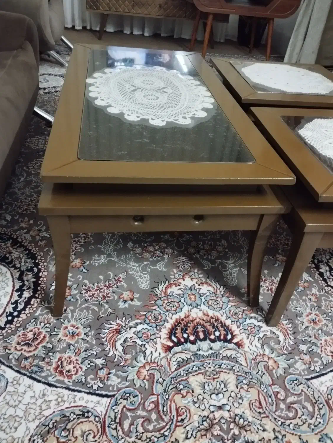 میزعسلی جلو مبلی|مبلمان خانگی و میز عسلی|تربت جام, مطهری|دیوار