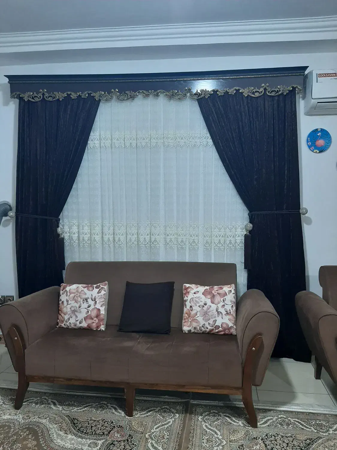 والان فقط والان فومن هستم|پرده، رانر، رومیزی|تولم شهر, |دیوار