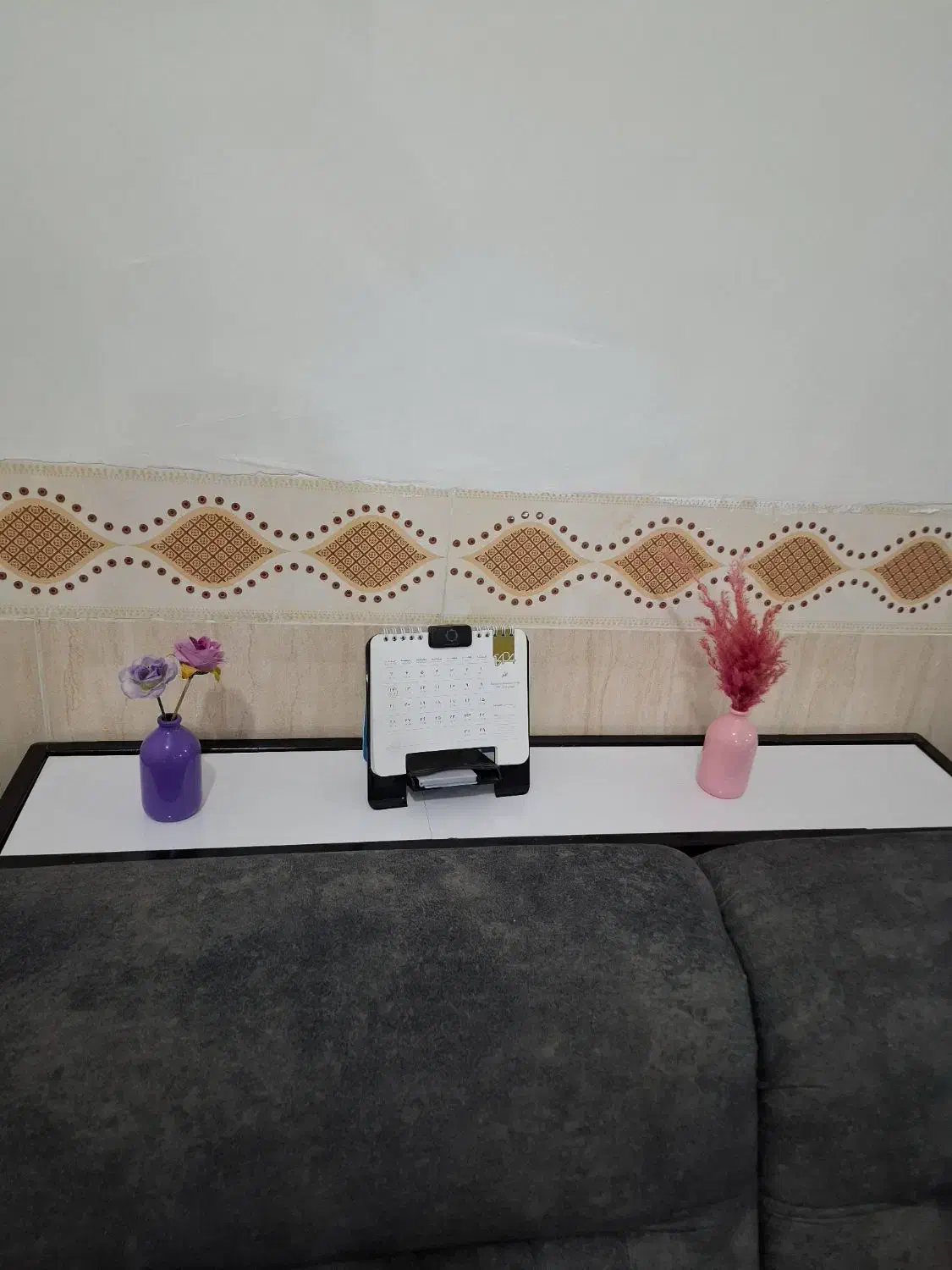 میز پشت مبلی فلزی|مبلمان خانگی و میز عسلی|سرپل ذهاب, |دیوار