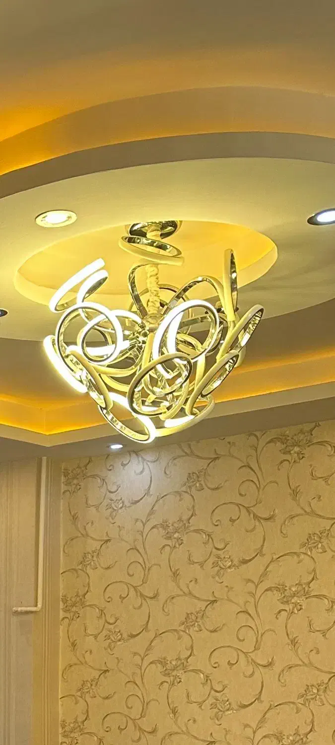 لوستر LED|لوستر و چراغ آویز|بندر انزلی, موج شکن|دیوار