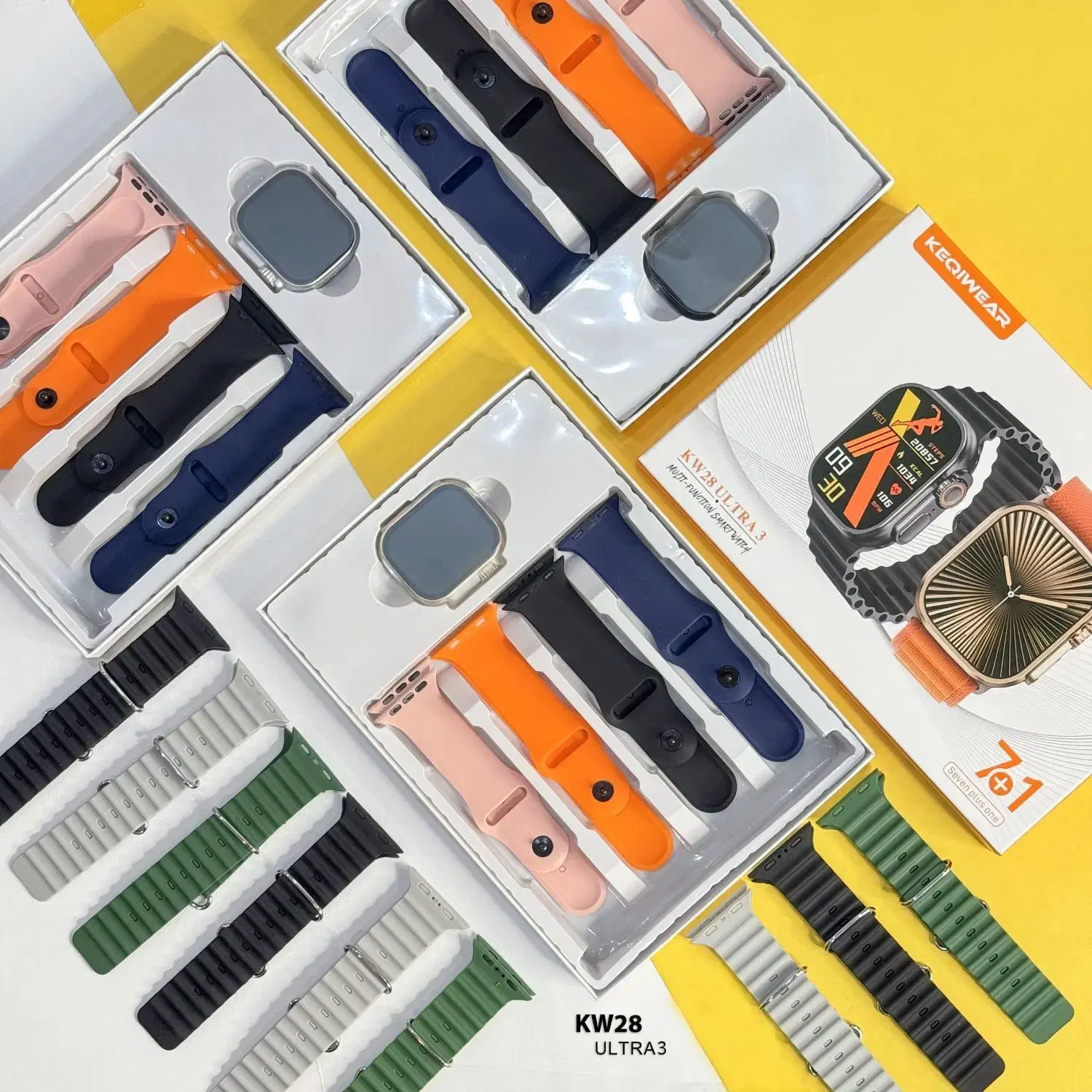 اپل واچ زنانه مدل kw91proplus با ساعت هوشمند|لوازم جانبی موبایل و تبلت|مشهد, طلاب|دیوار