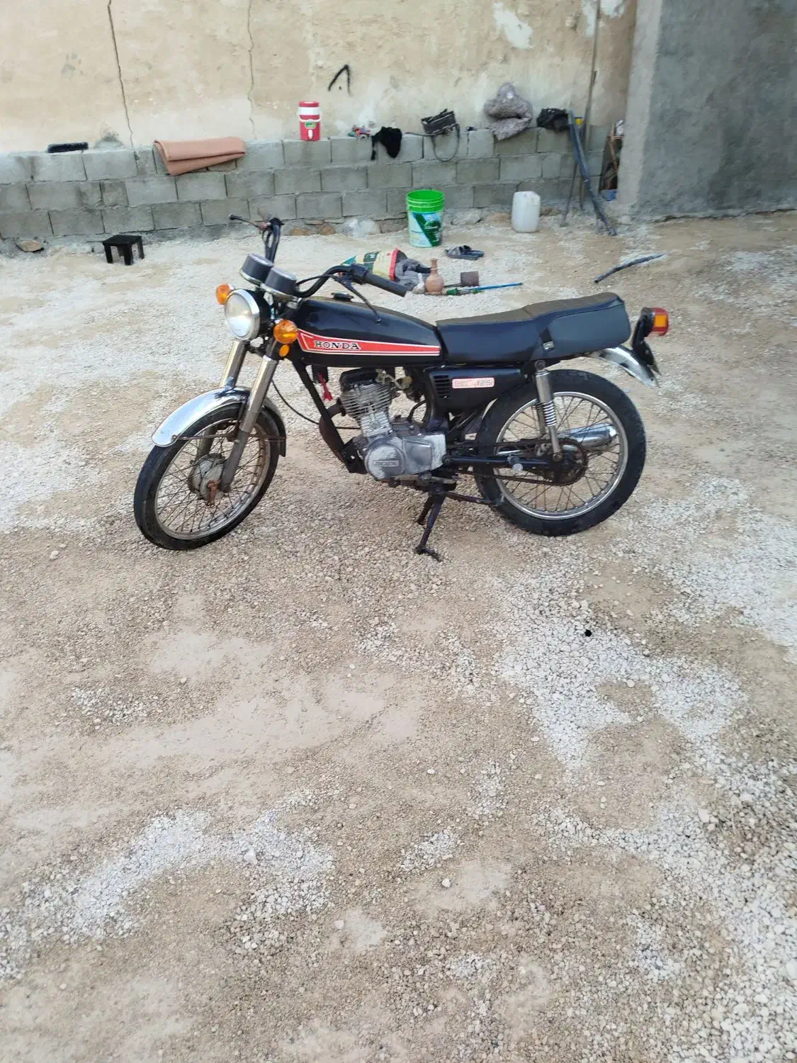 موتور هوندا 125|موتورسیکلت|اهرم, |دیوار