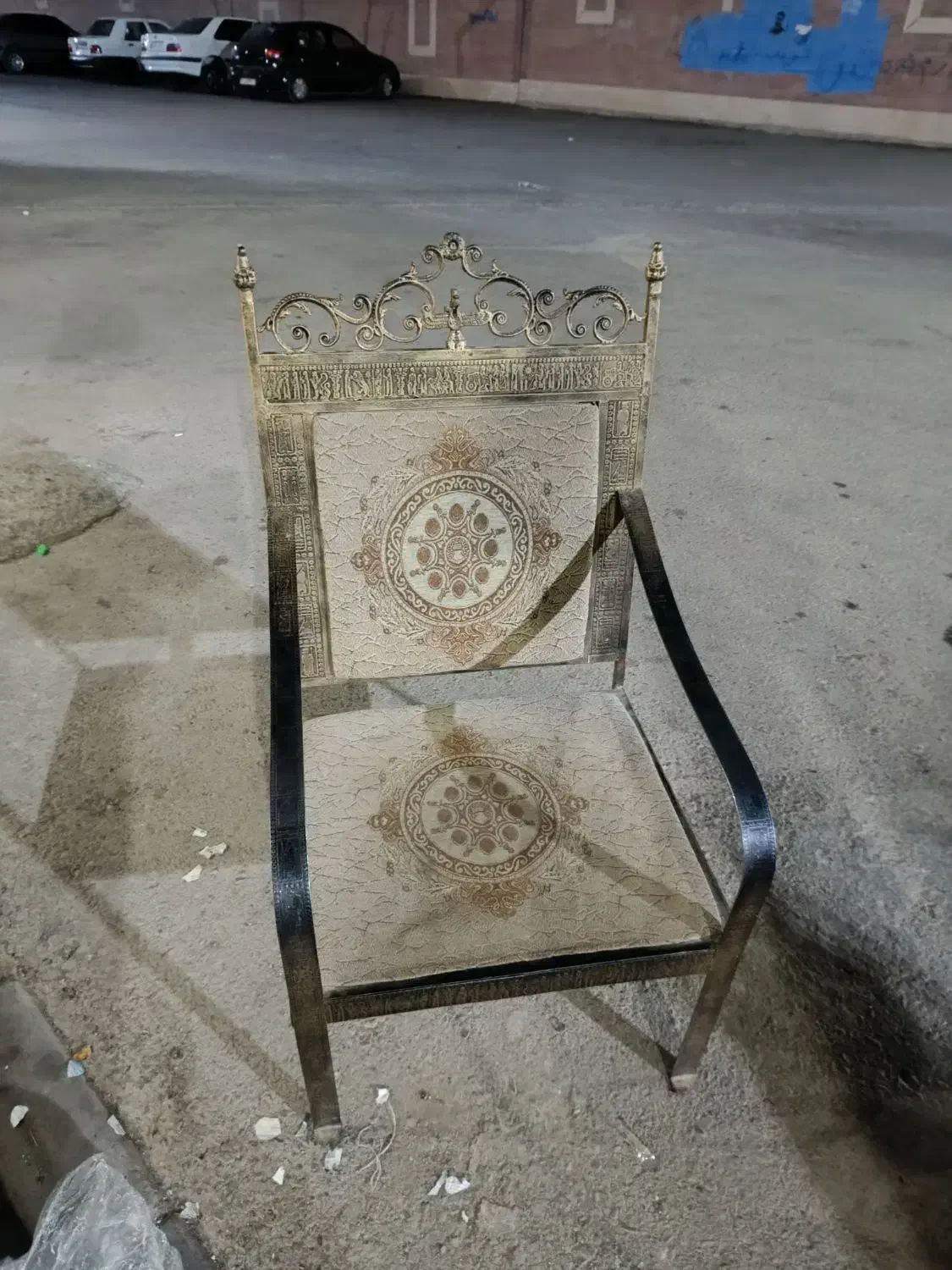 صندلی فلزی ویلایی|صندلی و نیمکت|پاکدشت, خاتون آباد|دیوار