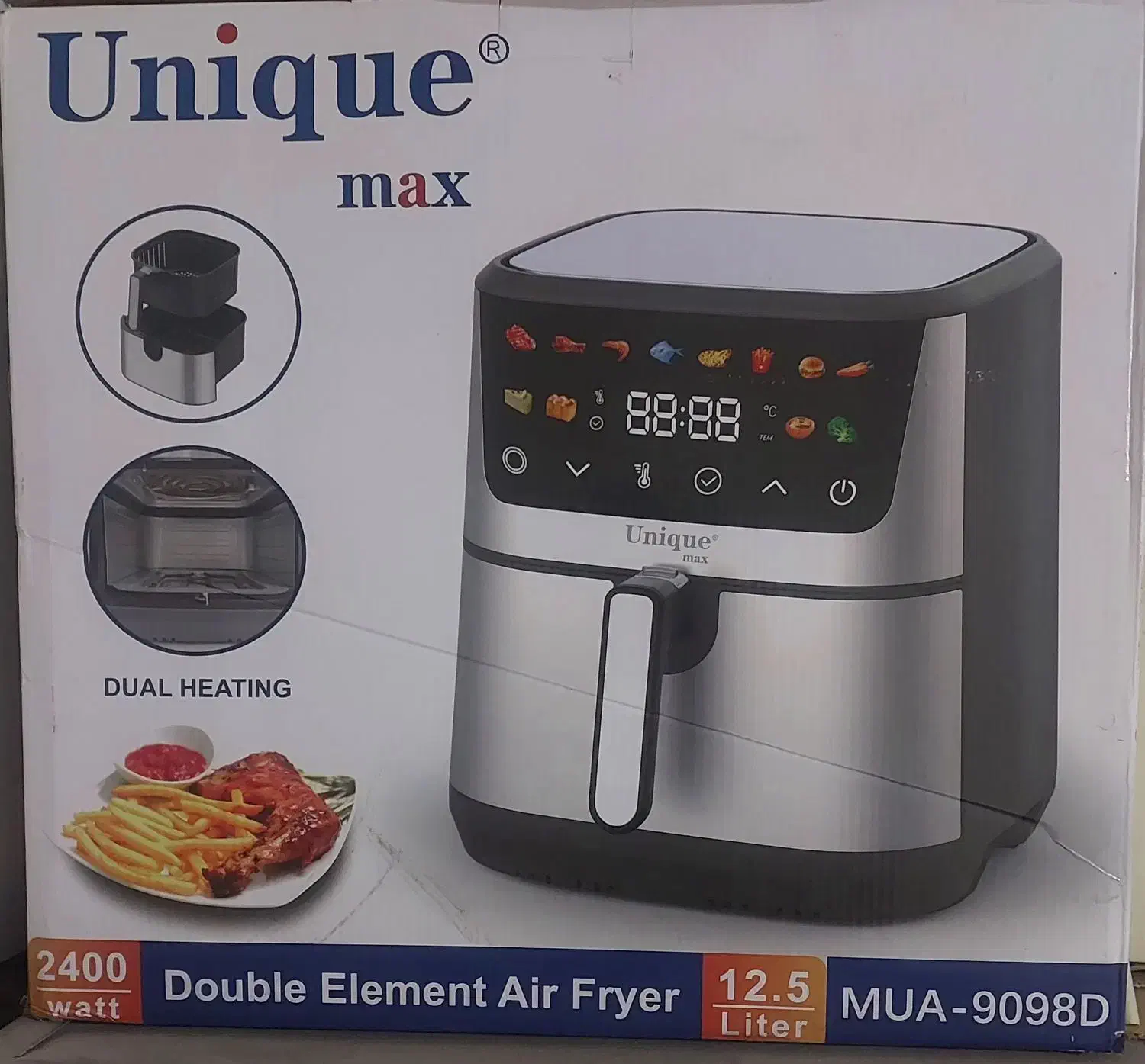 سرخکن ۱۲/۵ لیتری یونیک مکس درحدنو برای جهیزیه|اجاق گاز و لوازم برقی پختوپز|شیراز, تندگویان|دیوار