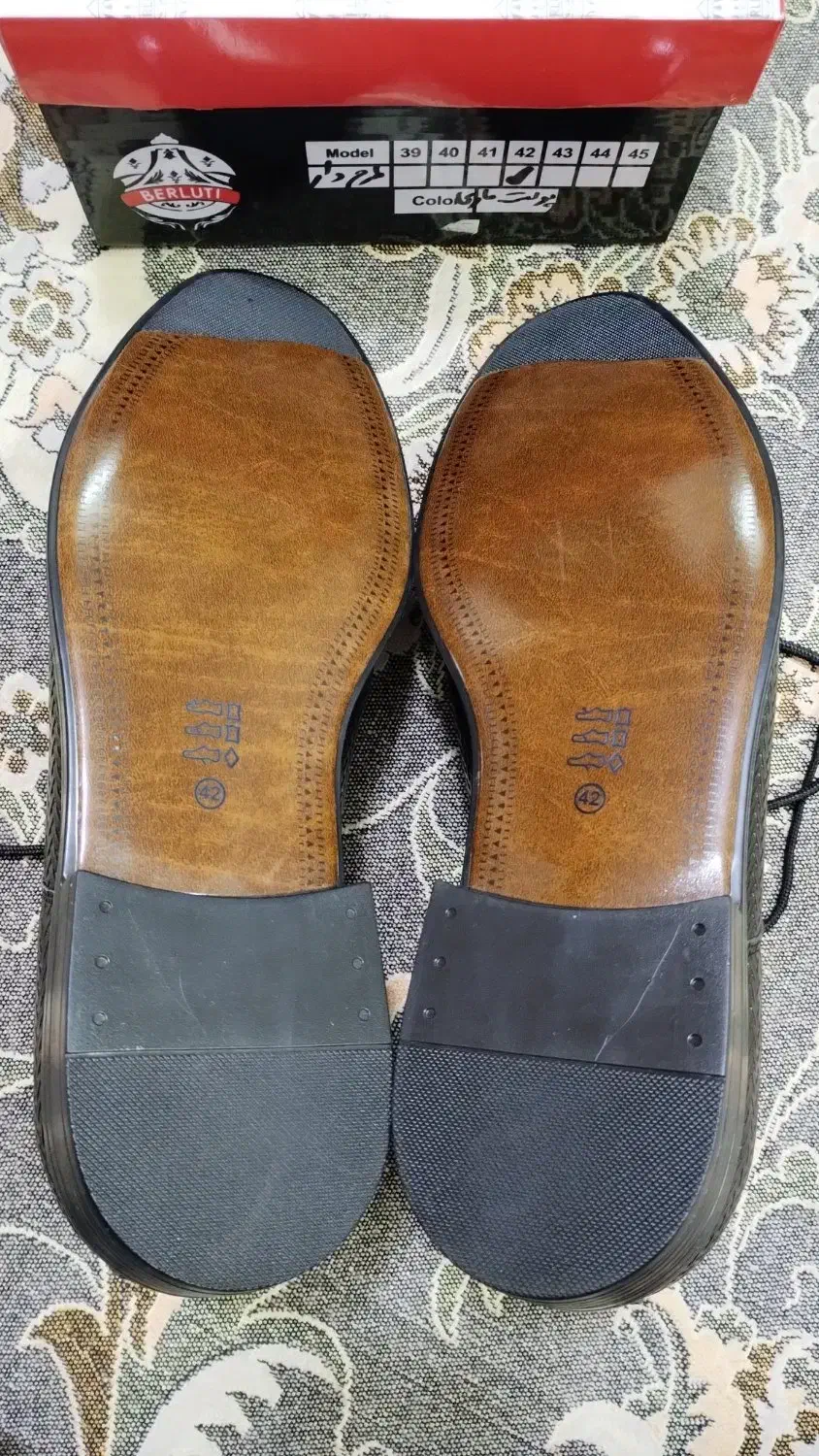 کفش مردانه تمام چرم طبیعی بندی|کیف، کفش، کمربند|قرچک, میرزائی شمالی|دیوار