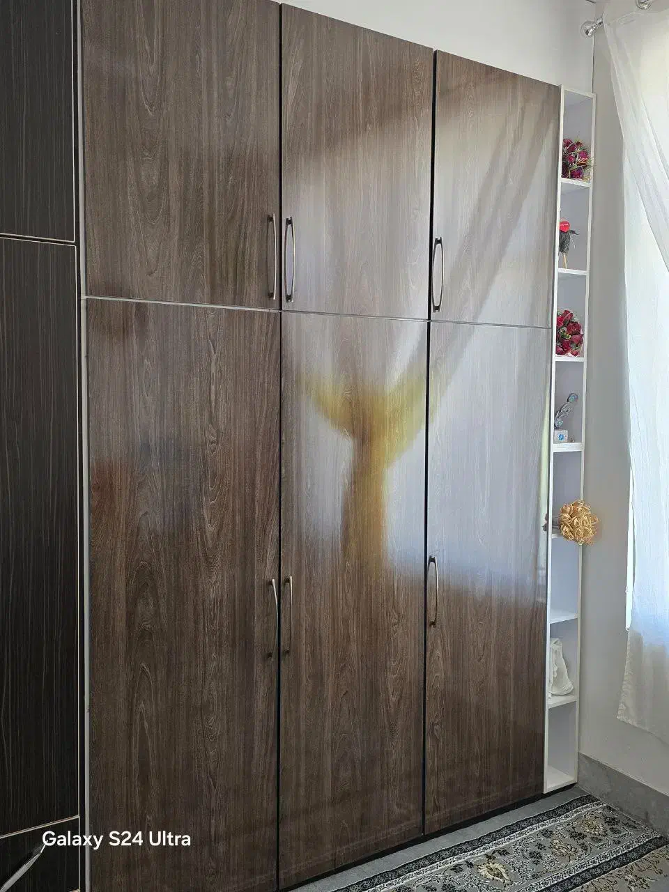 ۲ عدد کمد دیواری و لوستر و آینه و کنسول|جاکفشی، کمد، دراور|دالاهو, |دیوار