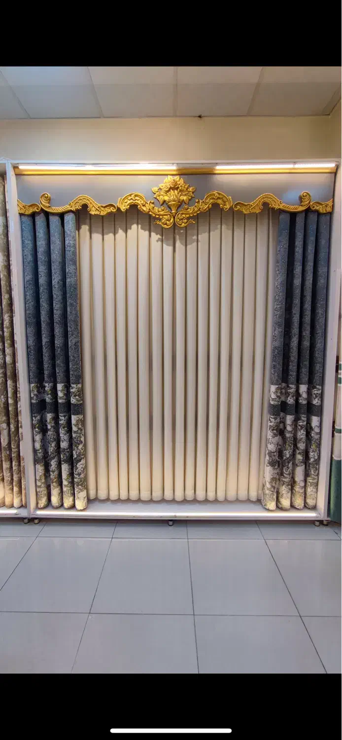 انواع پرده های خونه اقساطی|پرده، رانر، رومیزی|دهدشت, |دیوار