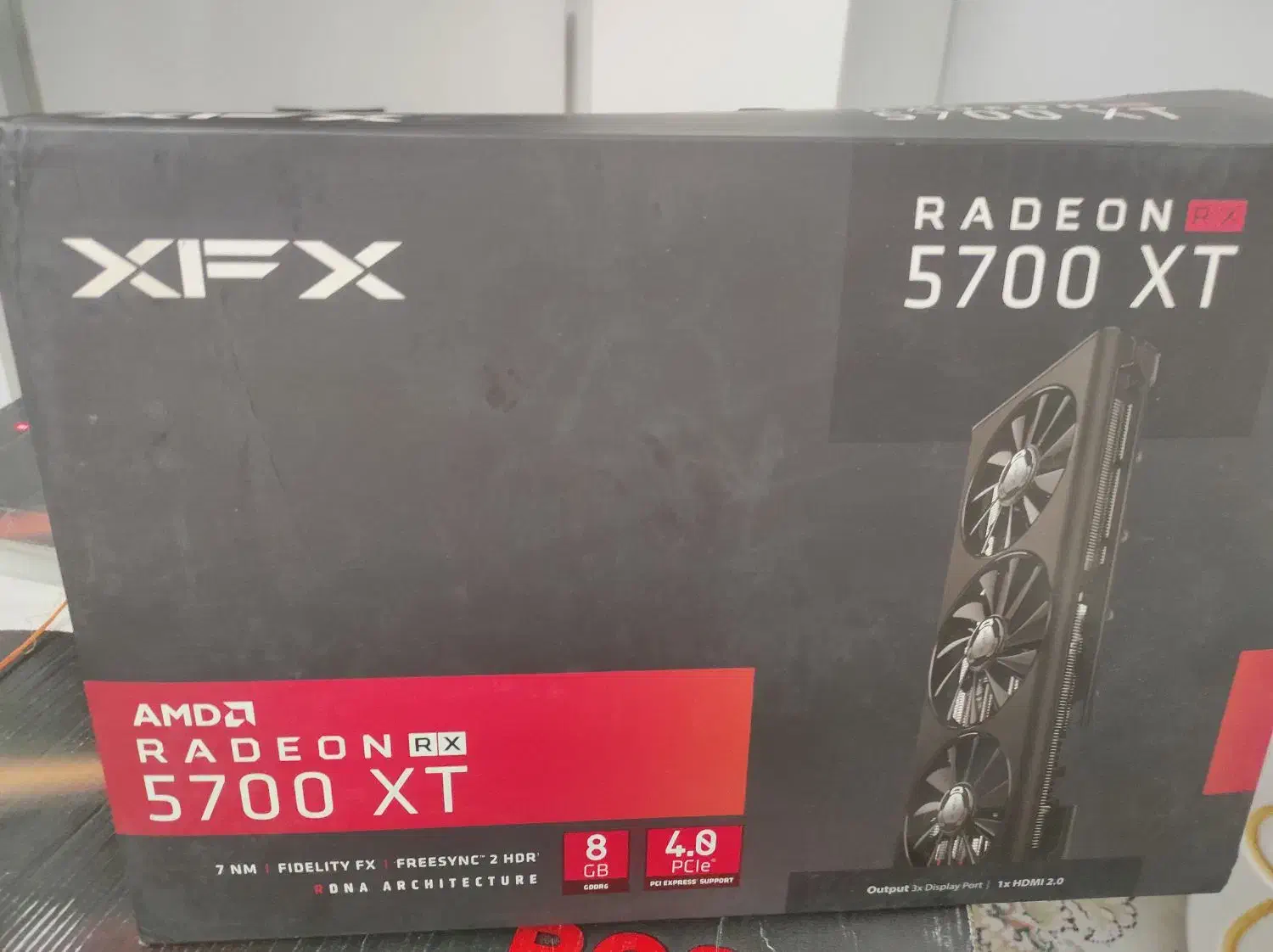 کارت گرافیک 5700xt xfx|قطعات و لوازم جانبی رایانه|نیشابور, شهرک فرهنگیان|دیوار