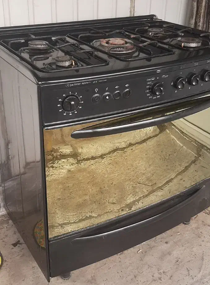 اجاق گاز  پنج شعله فر دار|اجاق گاز و لوازم برقی پختوپز|رشت, سلیمانداراب|دیوار