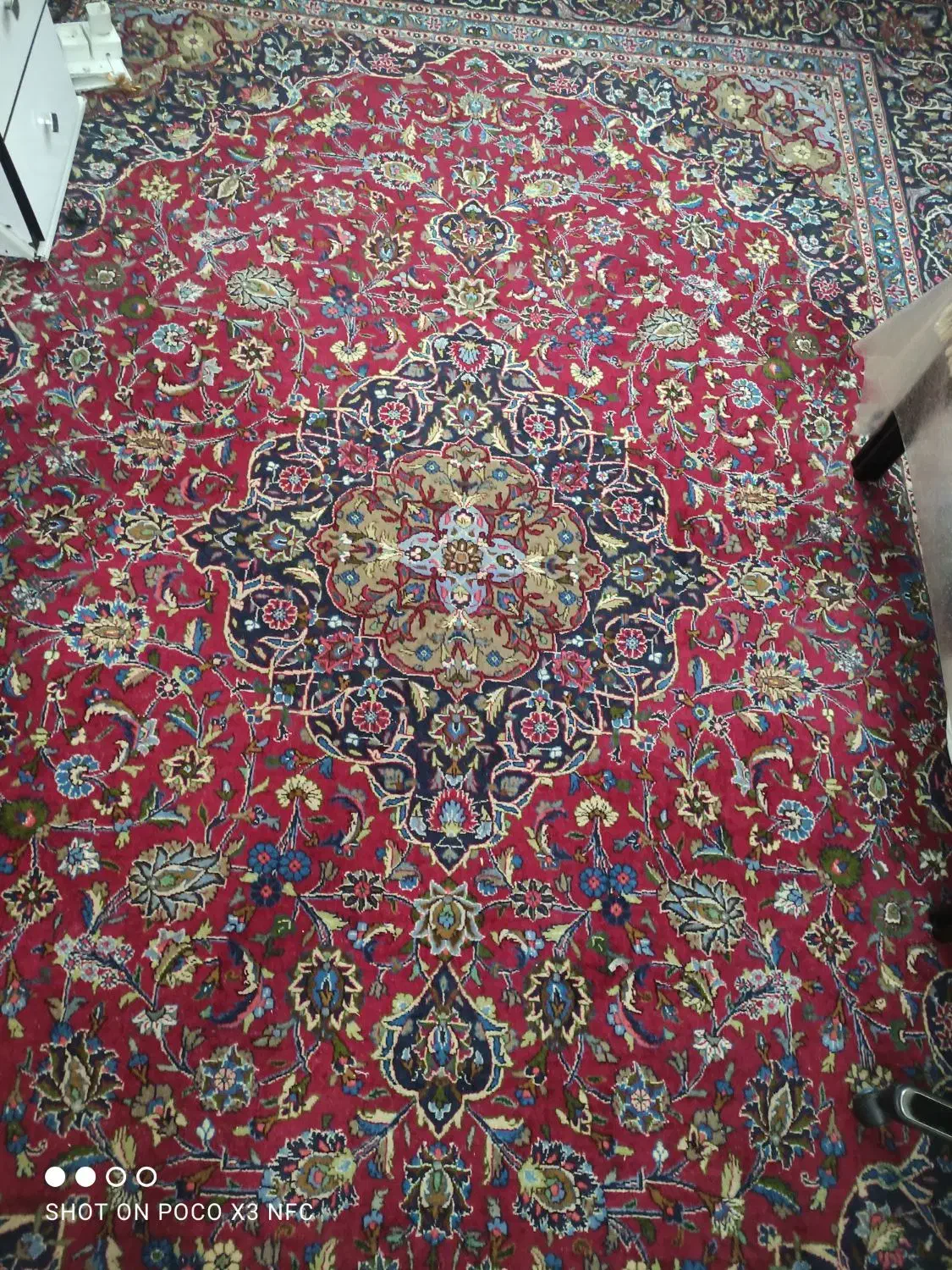 فرش دستباف ۱۲ متری|فرش|قم, نیروگاه|دیوار