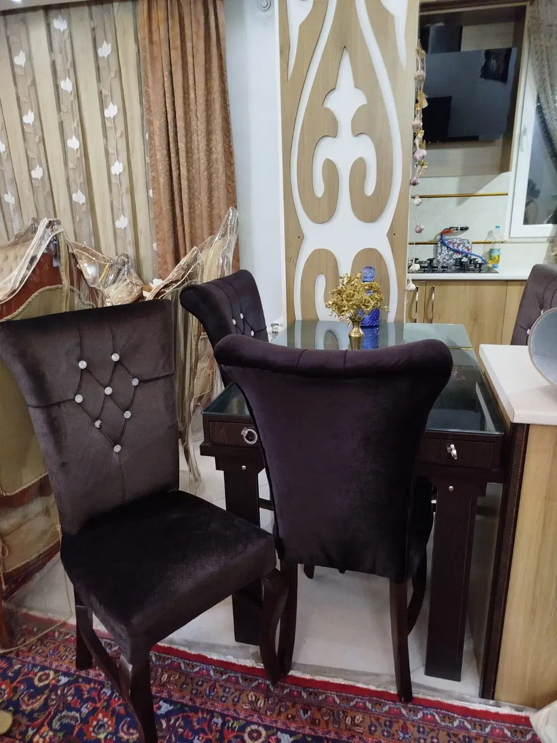 میز ناهار خوری ۴ نفره نو|میز و صندلی غذاخوری|قرچک, مهدیه|دیوار