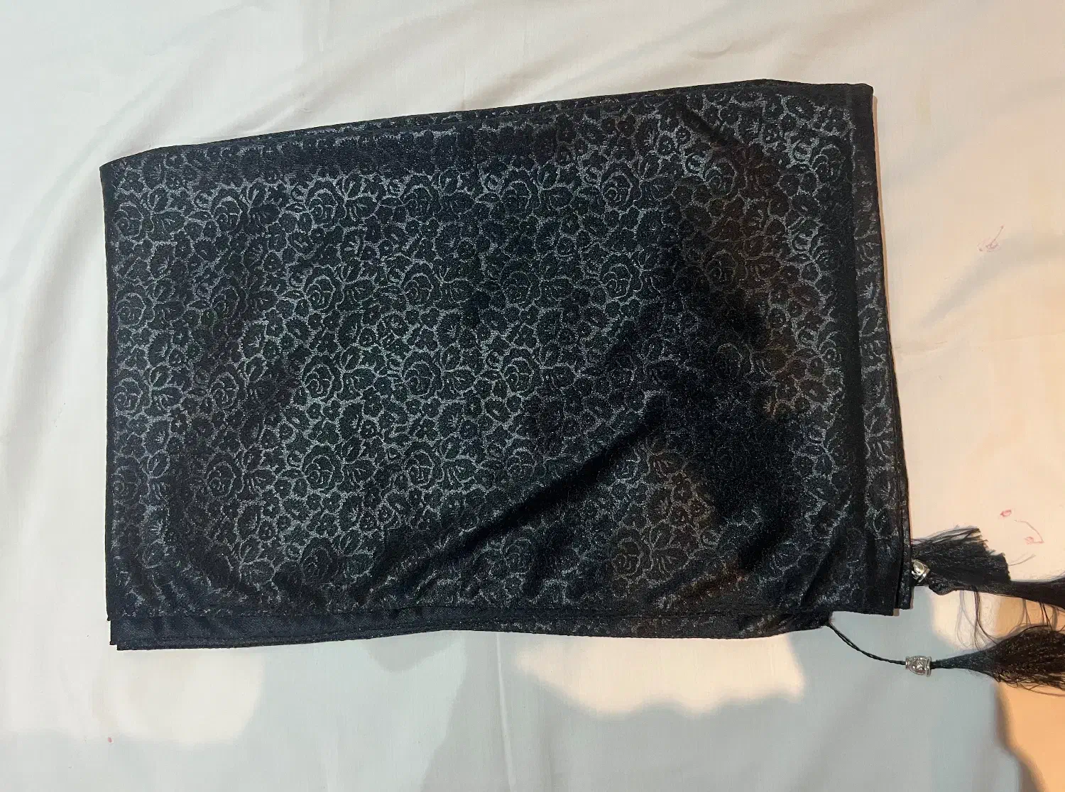 شال ترکیهای مخملی مشکی جذاب فقط۶۵۰ تومن|لباس|اردبیل, |دیوار