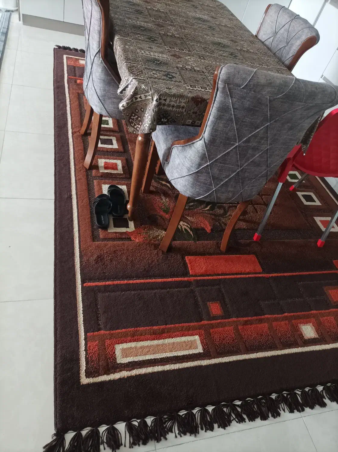 گلیم فرش|گلیم، جاجیم، گبه|همدان, |دیوار